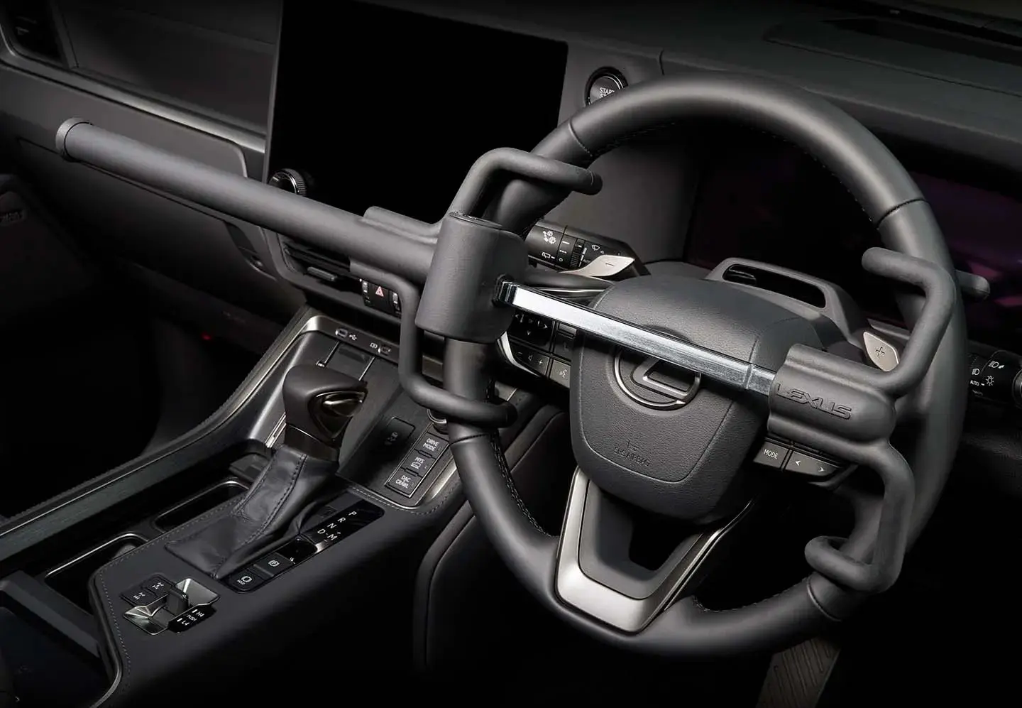 LEXUS GENUINE STEERING WHEEL LOCK for LEXUS GX 550