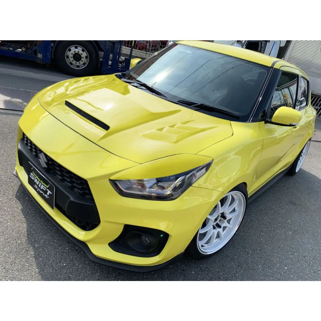 RESULT JAPAN AERO BONNET FRP FOR SWIFT SPORT ZC33S