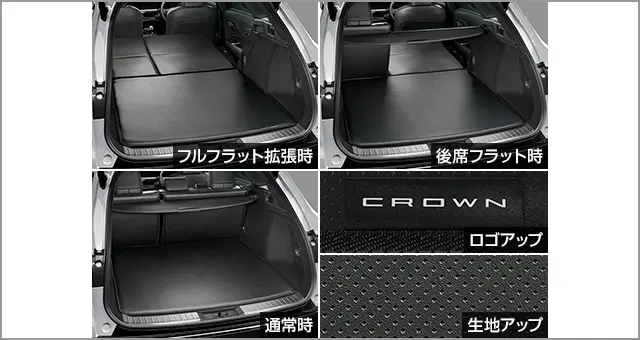Toyota Genuine Full-Flat Luggage Mat for Toyota Crown Estate 2025~