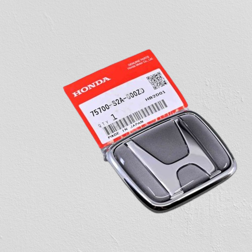 Honda Genuine Gray Emblem 75700-S2A-000ZD