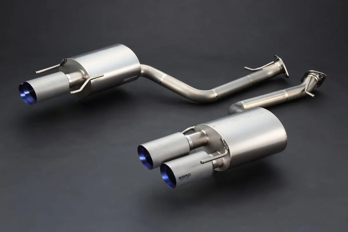 SARD Ti-Z FULL TITANIUM MUFFLER for LEXUS RC F