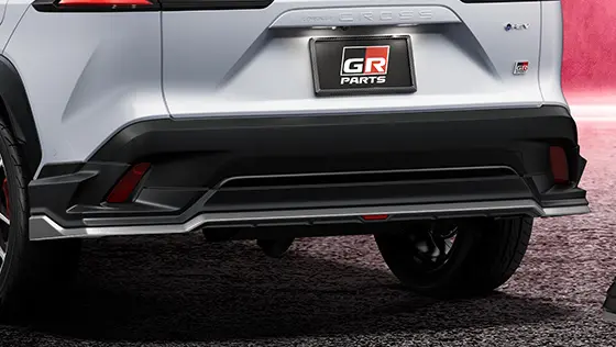 TRD GR REAR SKIRT FOR COROLLA CROSS GR SPORT 2025