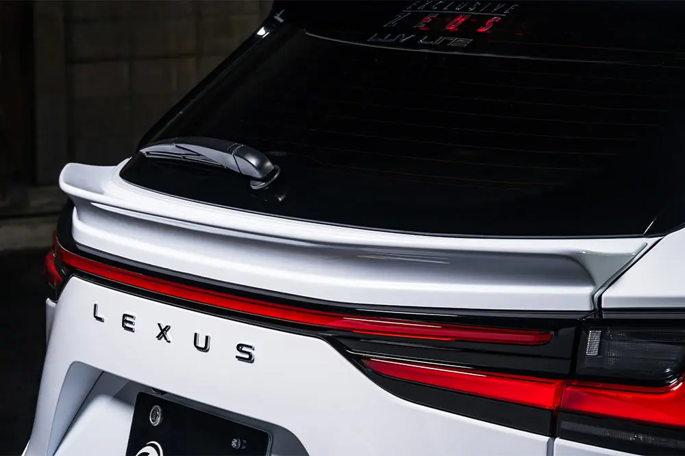 M'z SPEED EXCLUSIVE ZEUS REAR GATE SPOILER For LEXUS NX 2021~