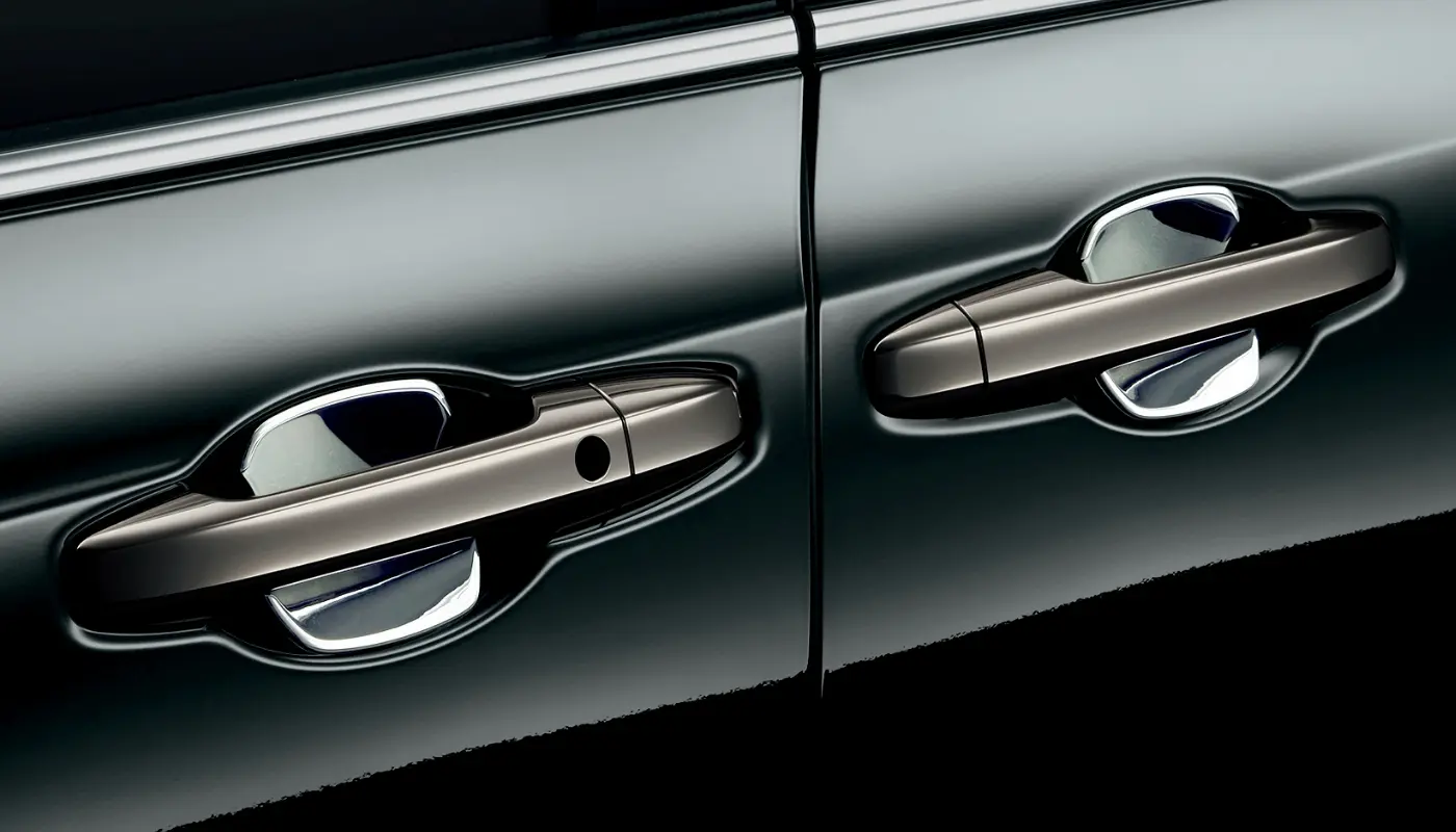 HONDA GENUINE CHROME-PLATED DOOR HANDLE PROTECTION COVERS FOR ODYSSEY 2023~