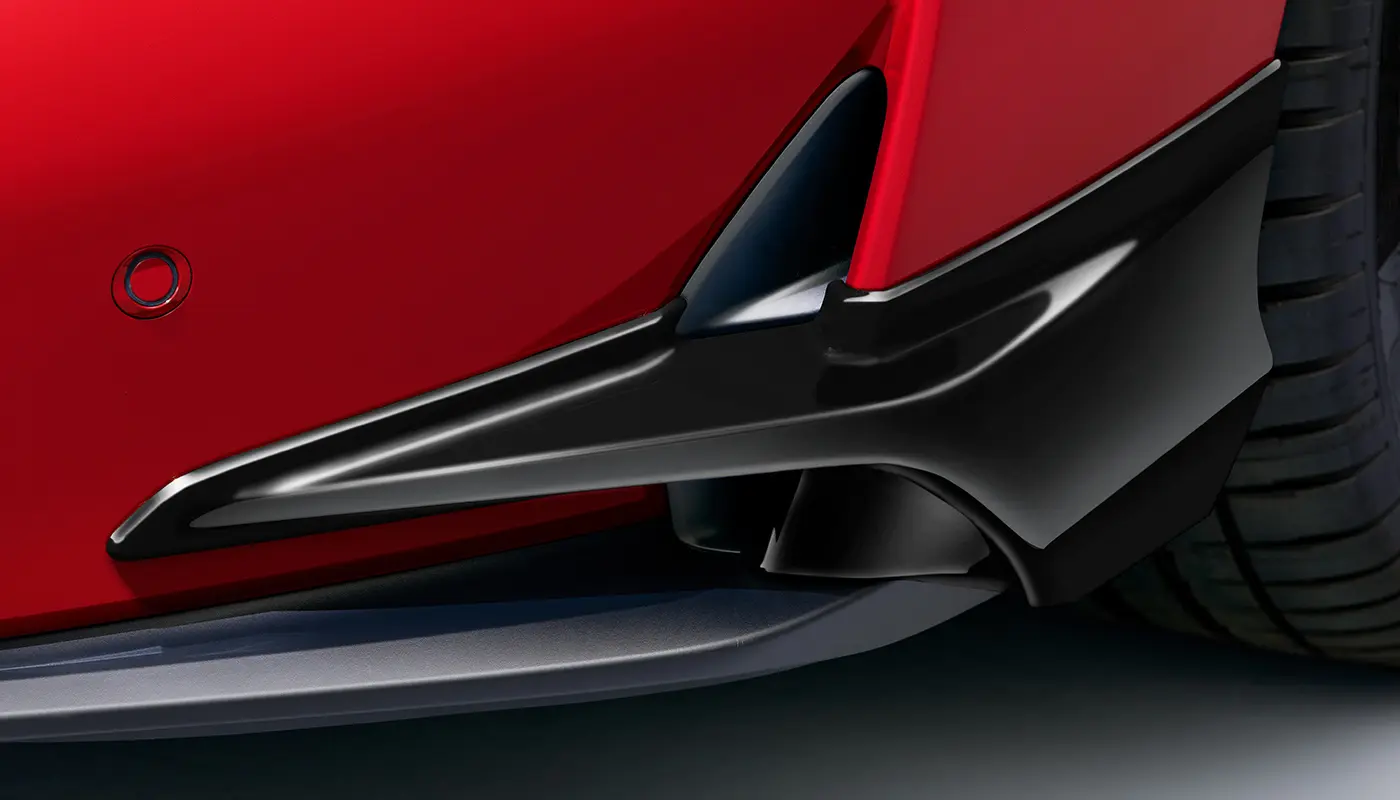 HONDA GENUINE FRONT BUMPER GARNISH SET FOR CIVIC