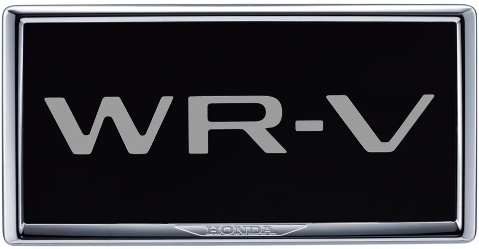 HONDA GENUINE LICENSE FRAME FOR WR-V
