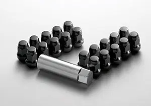 MAZDA GENUINE BLACK WHEEL NUT SET FOR CX-30