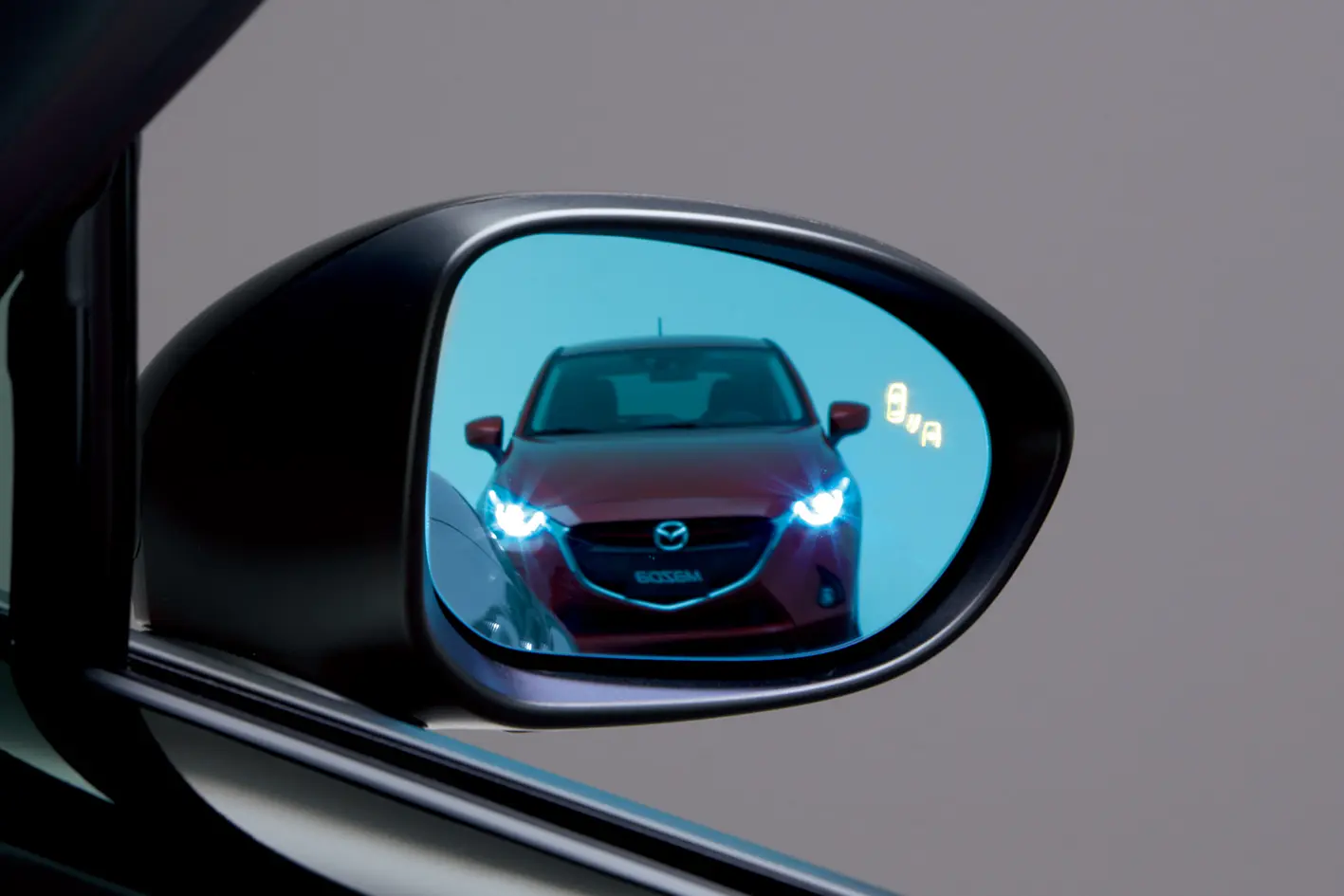 MAZDA GENUINE BLUE HYDROPHILIC MIRROR FOR ROADSTER