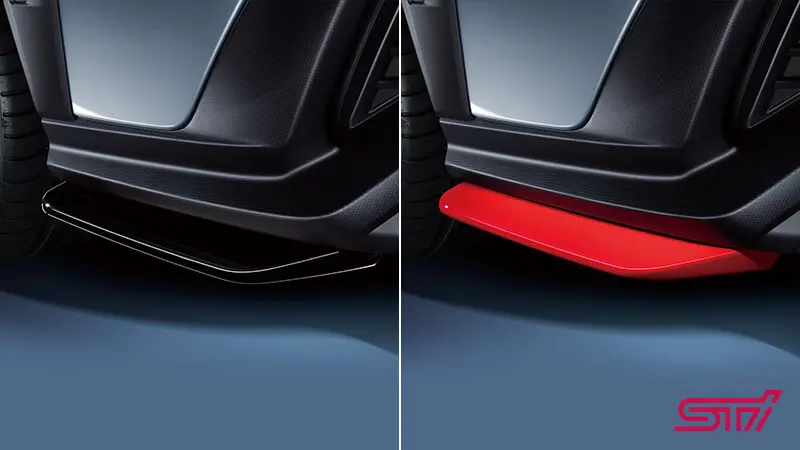 SUBARU GENUINE STI REAR SIDE UNDER SPOILER FOR WRX S4