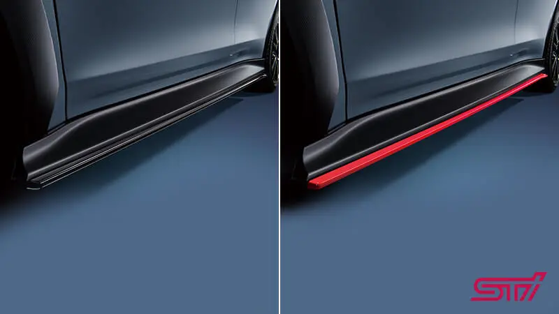 SUBARU GENUINE STI SIDE UNDER SPOILER FOR WRX S4