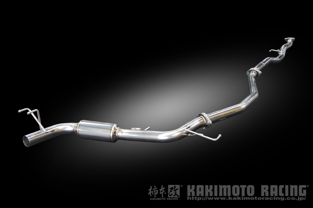 KAKIMOTO RACING CUSTOM MUFFLER EXHAUST SYSTEM FOR HONDA CIVIC TYPE R FL1