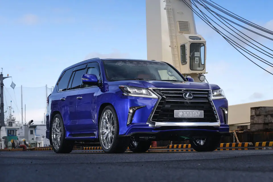 DOUBLE EIGHT BODY KIT FOR LEXUS LX 570 FLAP TYPE