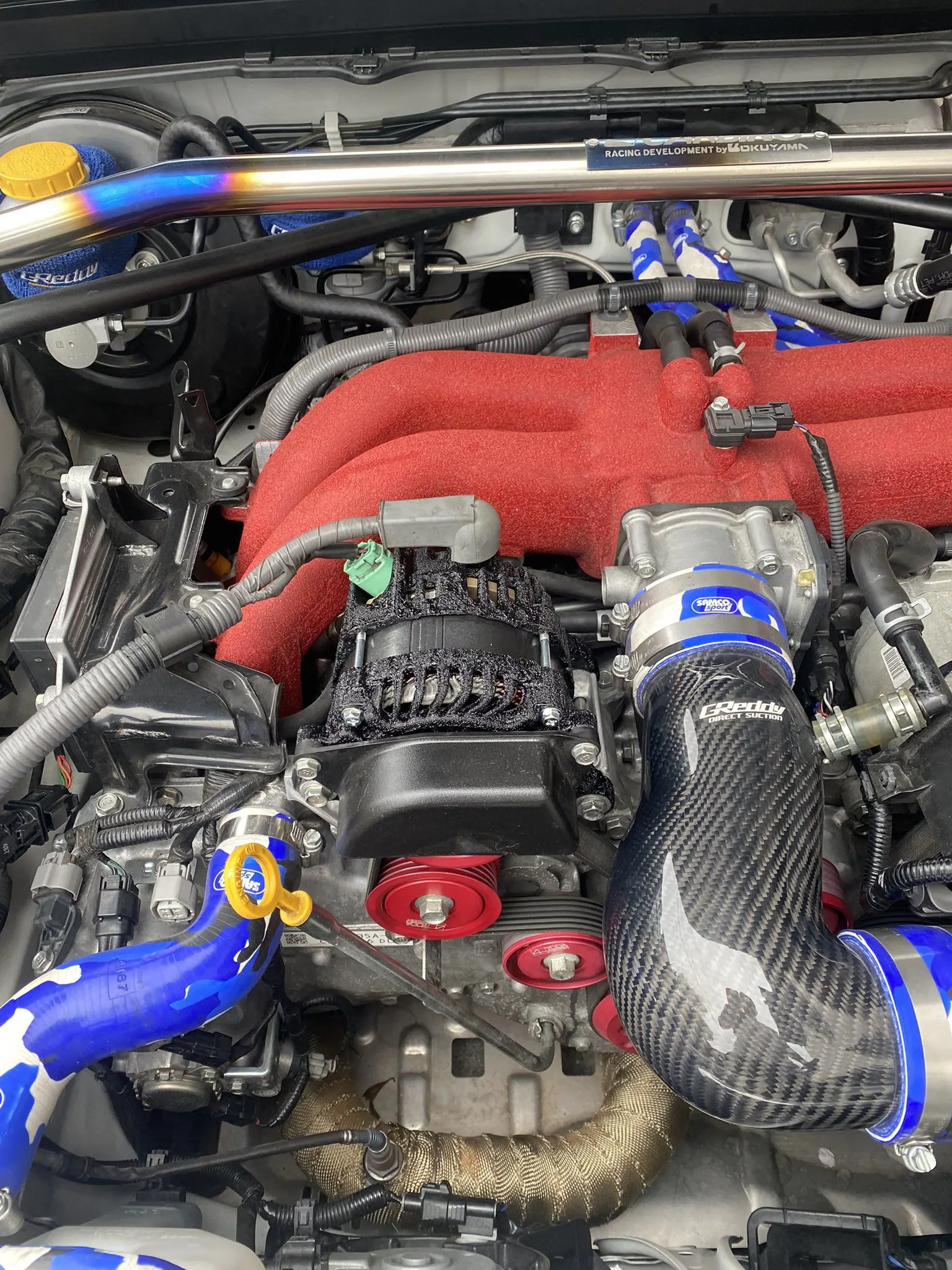 KONDO-ENGINEERING TAKUMI PROJECT REMANUFACTURED HIGH-OUTPUT 150A ALTERNATOR FOR FT86/BRZ (ZN6/ZC6) WITH SC LOW RESISTANCE + CRYSTAL PAINT