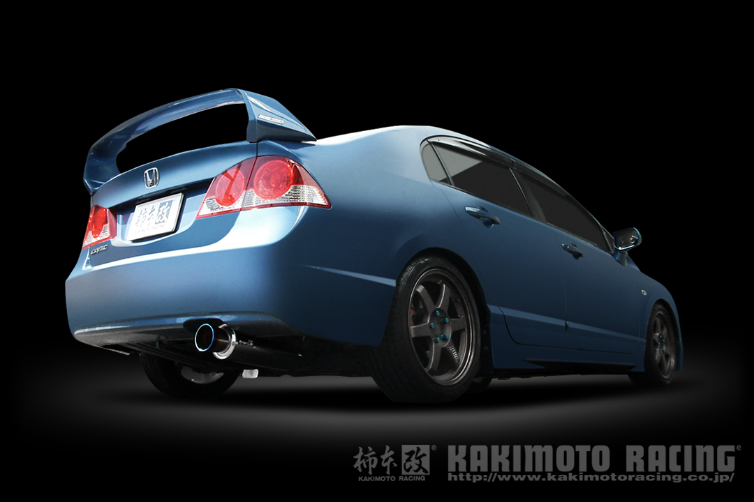 KAKIMOTO RACING REGU.06 & R EXHAUST SYSTEM FOR HONDA CIVIC TYPE R FD1