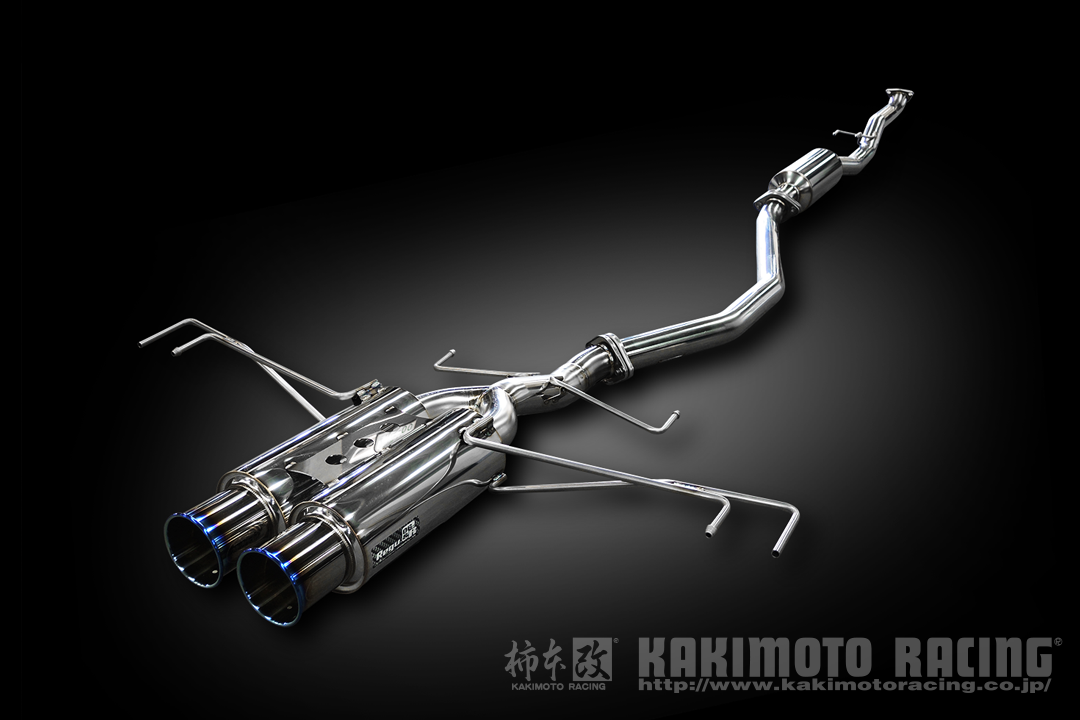 KAKIMOTO RACING REGU.06 & R EXHAUST SYSTEM FOR HONDA CIVIC TYPE R FK7