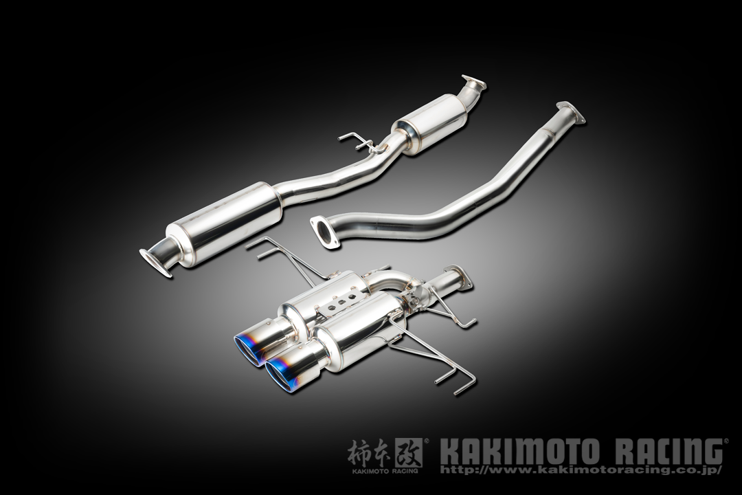 KAKIMOTO RACING CLASS KR DS EDI. EXHAUST SYSTEM FOR HONDA CIVIC TYPE R FL5