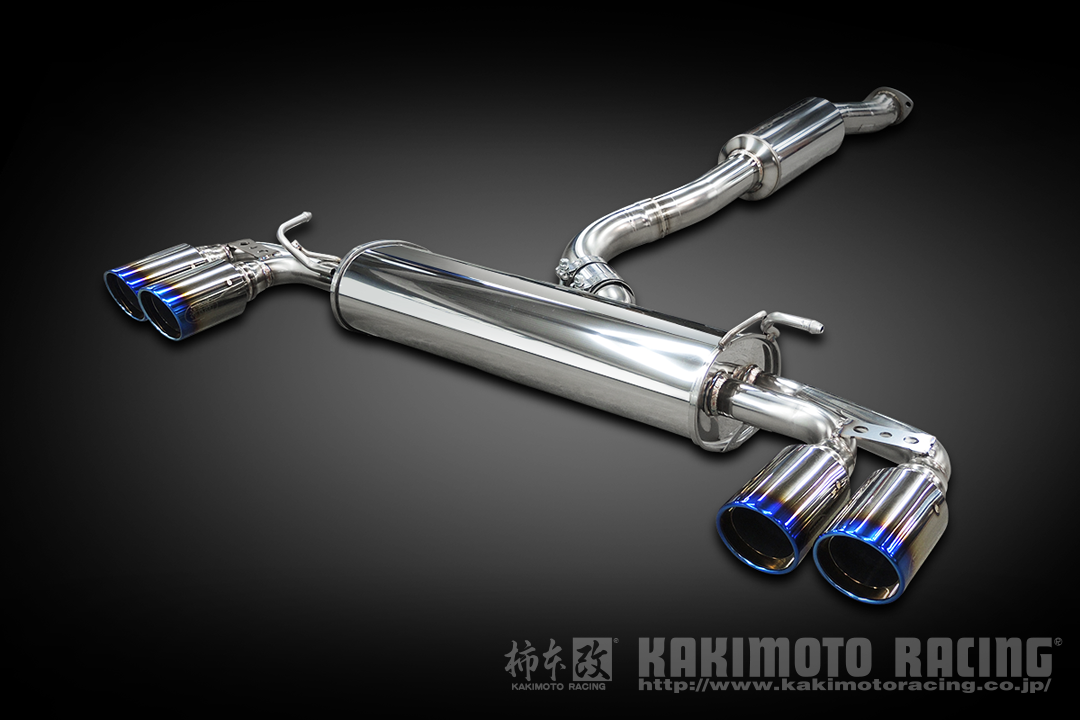 KAKIMOTO RACING CLASS KR 4-PIPE 6MT EXHAUST SYSTEM FOR TOYOTA GR YARIS 4BA-GXPA16