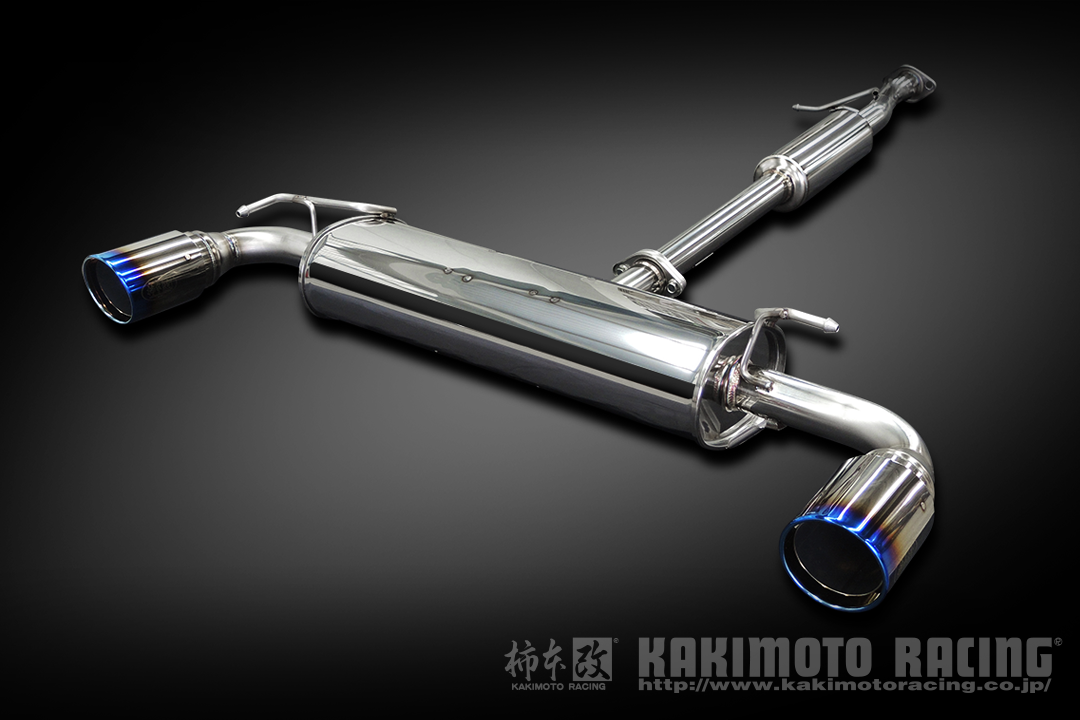 KAKIMOTO RACING CLASS KR CVT FULL EXHAUST SYSTEM FOR TOYOTA GR YARIS 5BA-MXPA12