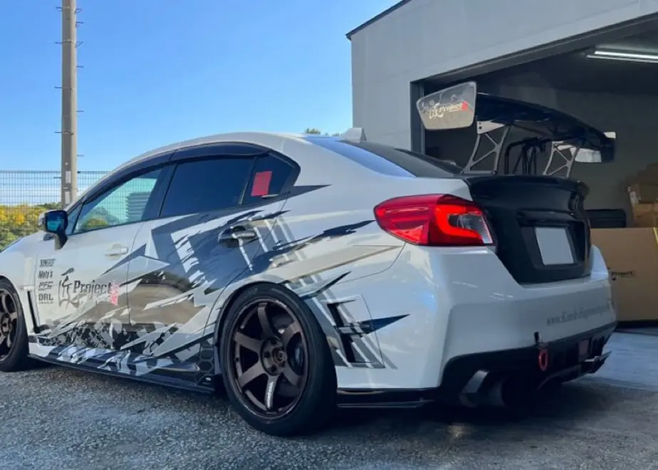 KONDO-ENGINEERING TAKUMI PROJECT CARBON STANDARD TYPE GT WING FOR SUBARU WRX STI / WRX S4