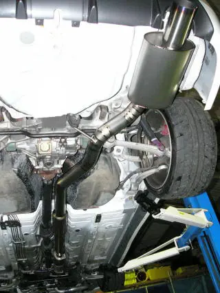 UNLIMITED WORKS 80mm FULL TITANIUM EXHAUST SYSTEM FOR LANCER EVOLUTION VII–IX