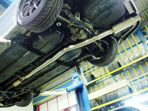 UNLIMITED WORKS 90mm  FULL TITANIUM EXHAUST SYSTEM FOR LANCER EVOLUTION IV–VI