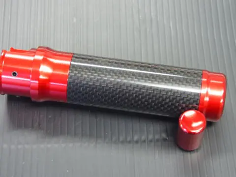 UNLIMITED WORKS ALUMINUM & DRY CARBON SIDE BRAKE GRIP