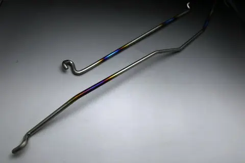 UNLIMITED WORKS TITANIUM ENGINE HOOD BAR FOR LANCER EVOLUTION, 86/BRZ