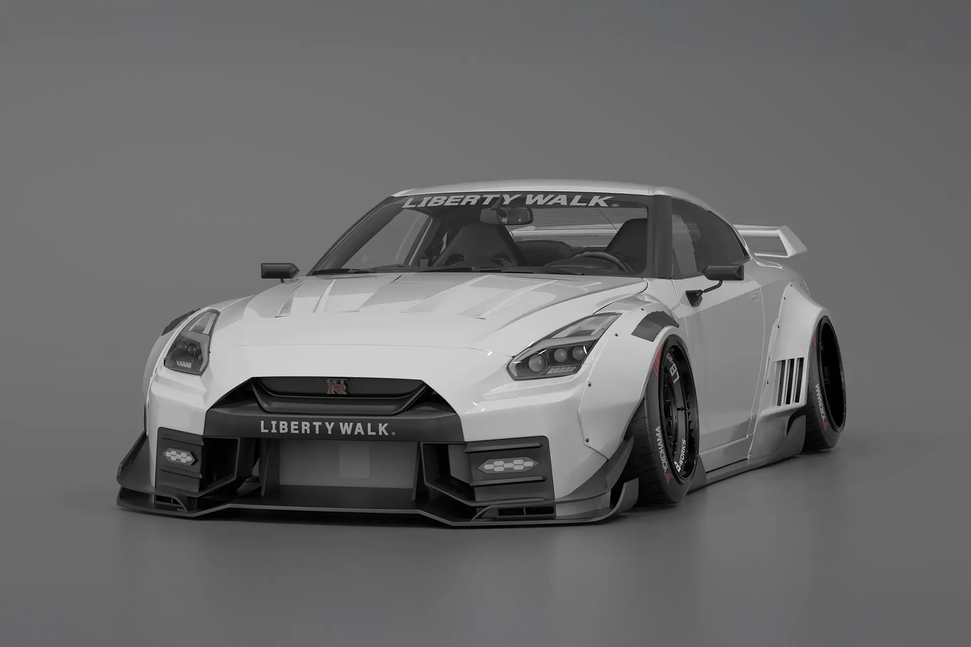 LB-WORKS COMPLETE BODY KIT FOR GT NISSAN 35GT-R FINAL EDITION