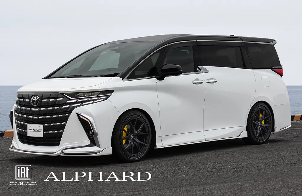 ROJAM IRT AERO PARTS SET For Toyota Alphard