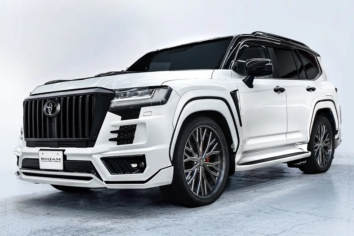 ROJAM IRT GENIK Front Bumper & Rear Spoiler Set For Landcruiser 300