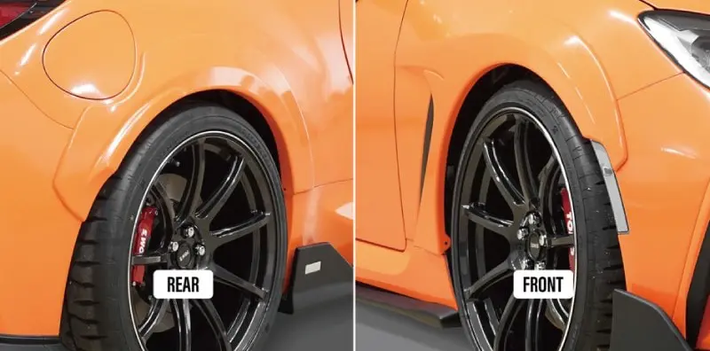 TOM'S OVERFENDERS For Toyota GR 86