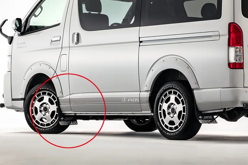 JAOS Mud Guard III Set For Toyota Hiace 200 Series