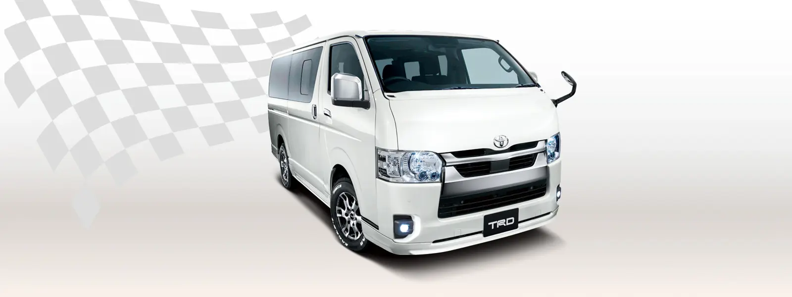 TRD Aero Body Version II Kit for Toyota Hiace 200 Series 2025~2026