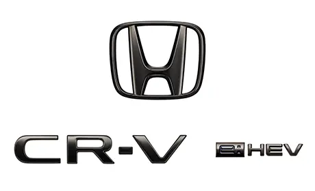 Honda Genuine Black Chrome Emblem For Honda CR-V RS 2025~