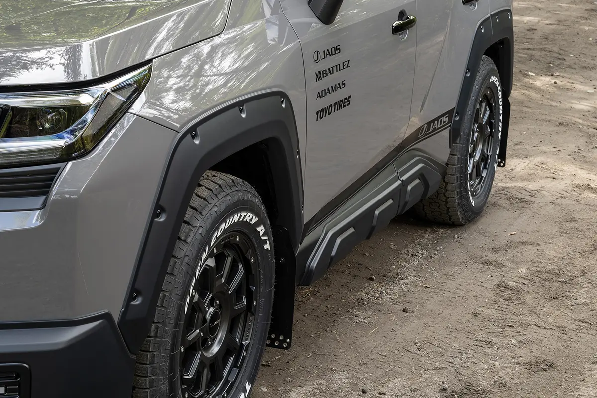 JAOS TYPE-X Fender Garnish For RAV4 Adventure 60 Series