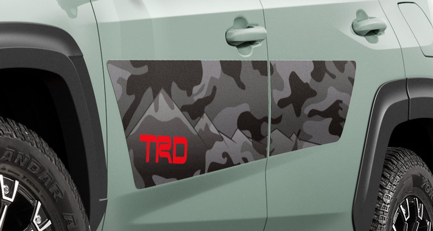 TRD Side Decal for RAV4