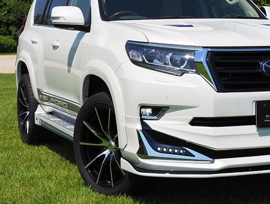 Elford 20mm Over fender for Prado150 Modellista spoiler