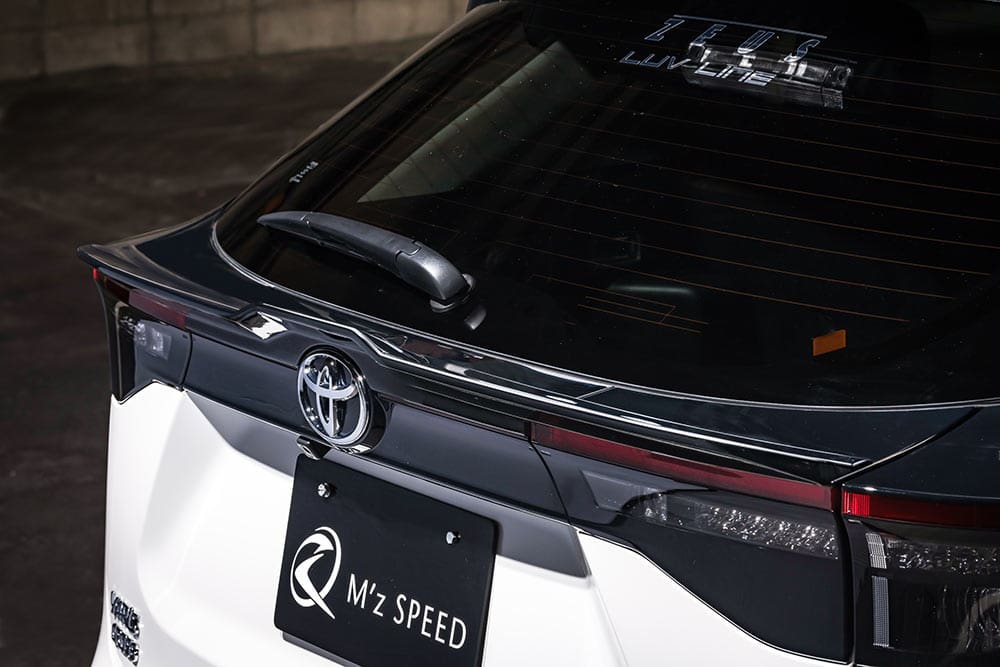 M'z SPEED ABS Rear Gate Spoiler for YARIS CROSS