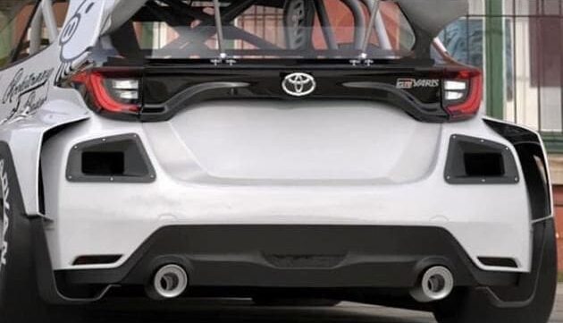 PANDEM ROCKET BUNNY REAR BUMPER DUCTS FOR TOYOTA GR YARIS