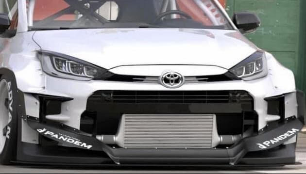 PANDEM ROCKET BUNNY FRONT LIP FOR TOYOTA GR YARIS