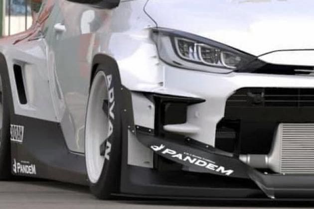 PANDEM ROCKET BUNNY FRONT FENDERS FOR TOYOTA GR YARIS