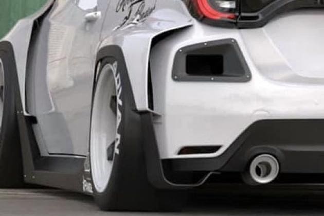 PANDEM ROCKET BUNNY REAR FENDERS FOR TOYOTA GR YARIS