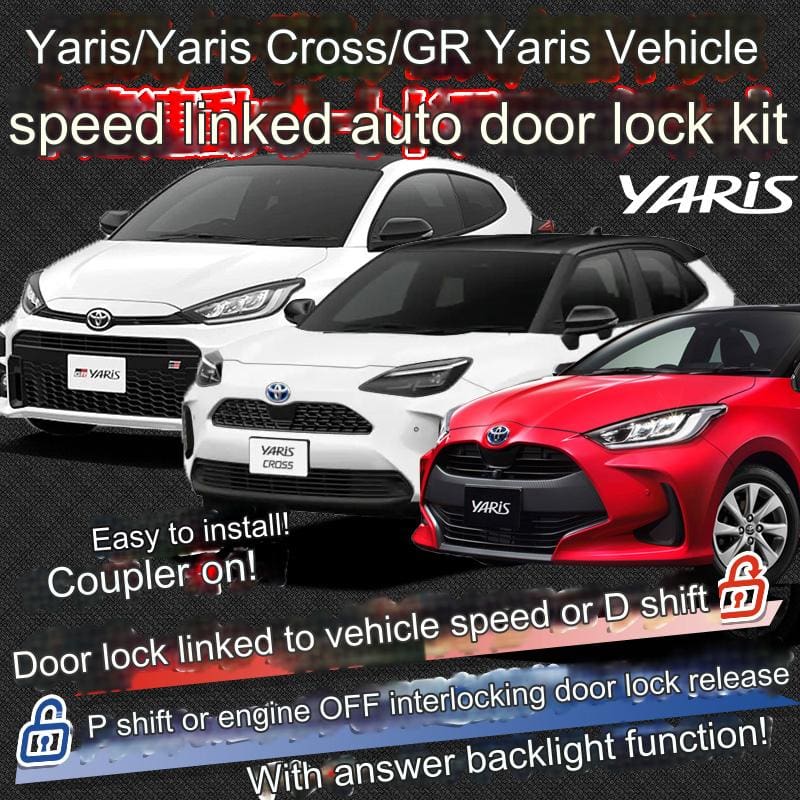 ENLARGE VEHICLE SPEED OR P SHIFT AUTO DOOR LOCK KIT FOR YARIS