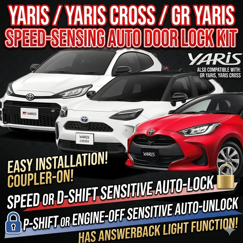 ENLARGE VEHICLE SPEED OR P SHIFT AUTO DOOR LOCK KIT FOR YARIS