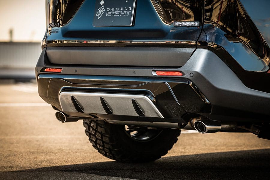 DOUBLE EIGHT Rear Bumper Skid for Toyota RAV4 Adventure