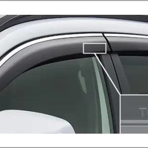 Toyota Genuine Side Visors RV Wide for Corolla Cross 2021 G, GX