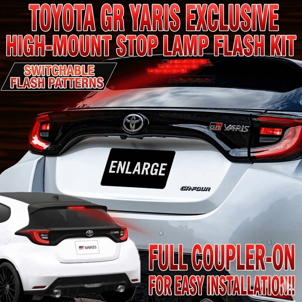 ENLARGE HIGH MOUNT STOP LAMP FLASHING KIT FOR YARIS