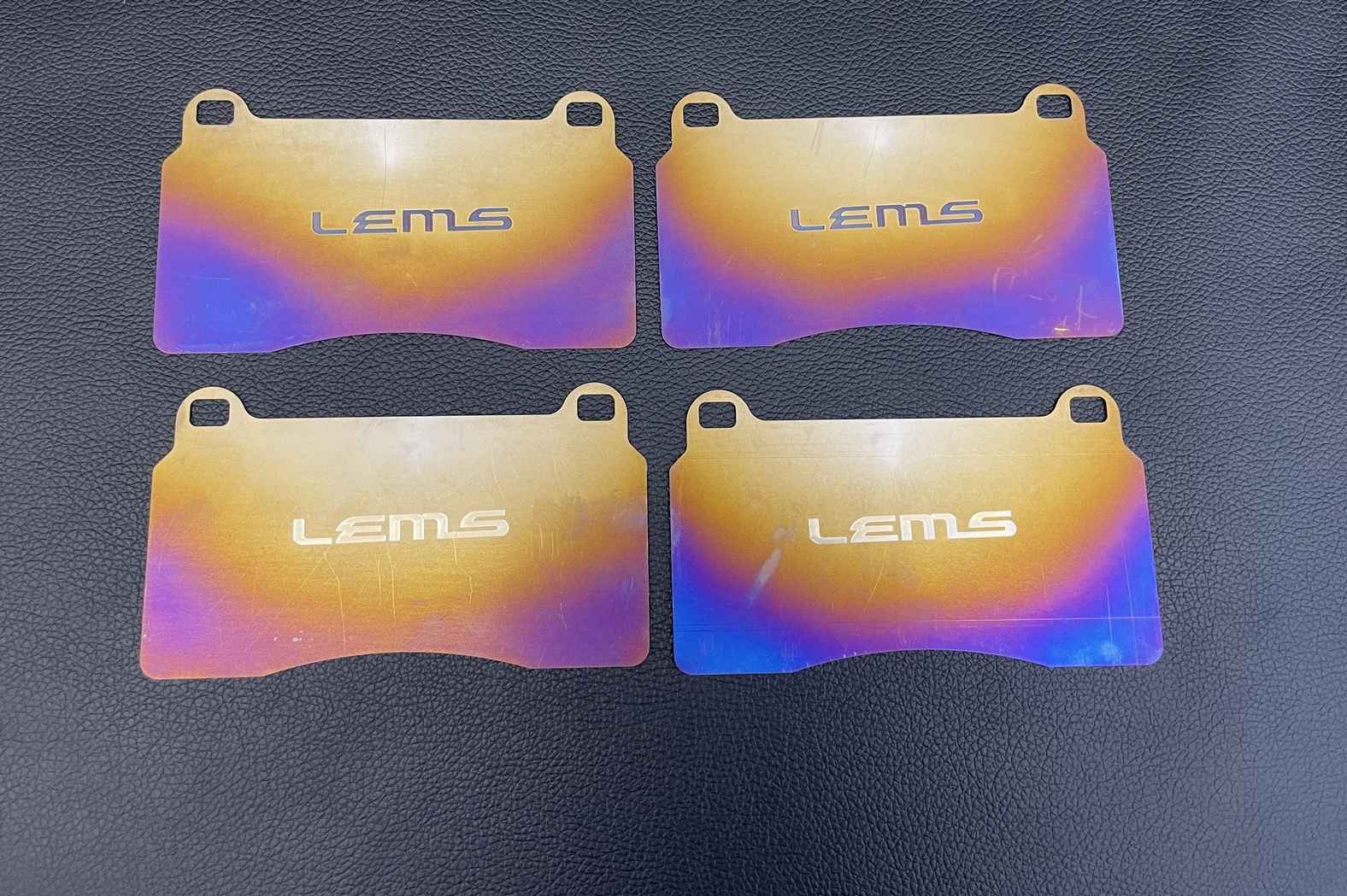 LEMS Titanium Front brake pad SIM for GR Yaris