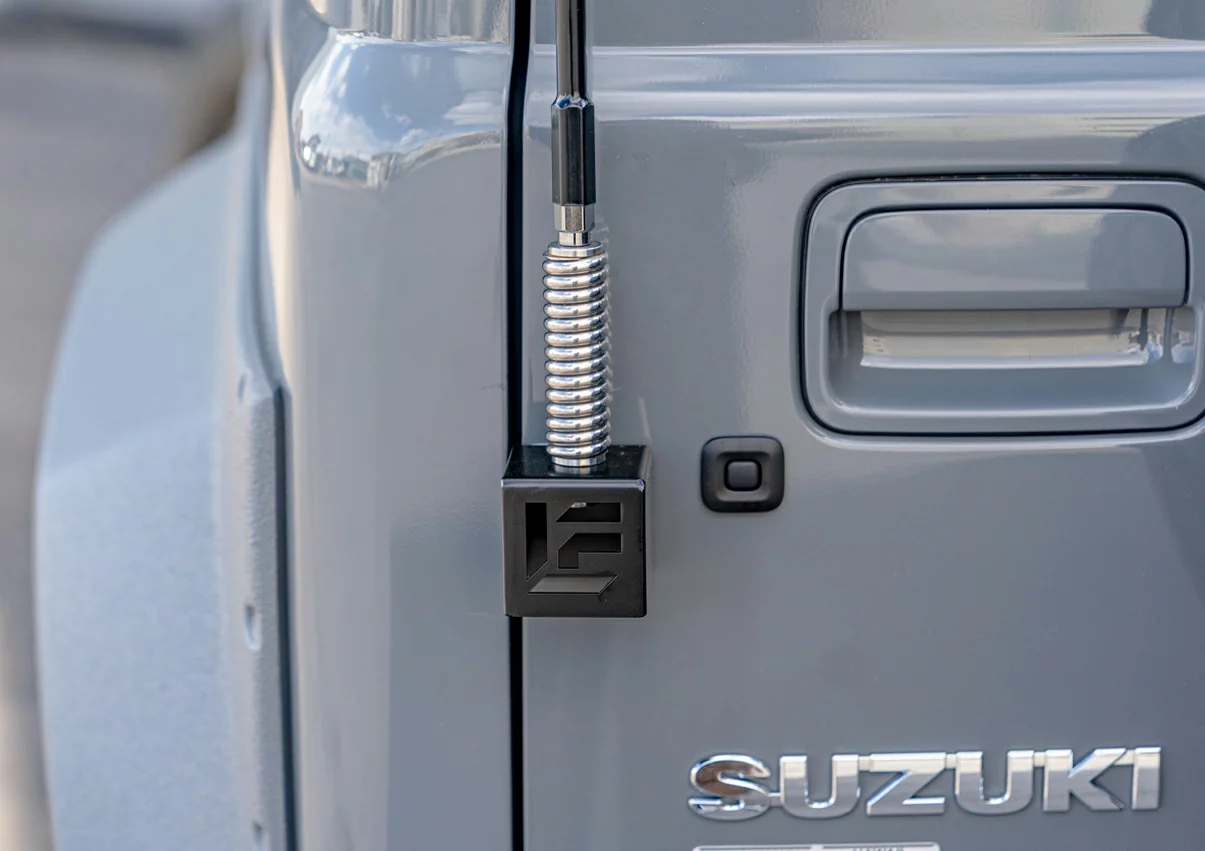 Ladder Frame Flagpole Stay Antenna Base for JIMNY