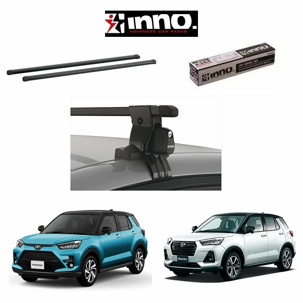 INNO Square Base System Carrier Rack for Toyota RAIZE/ROCKY